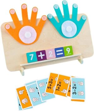 Finger Math Game™ - Vingers vol Wijsheid - Rekenspel | Educatief Speelgoed