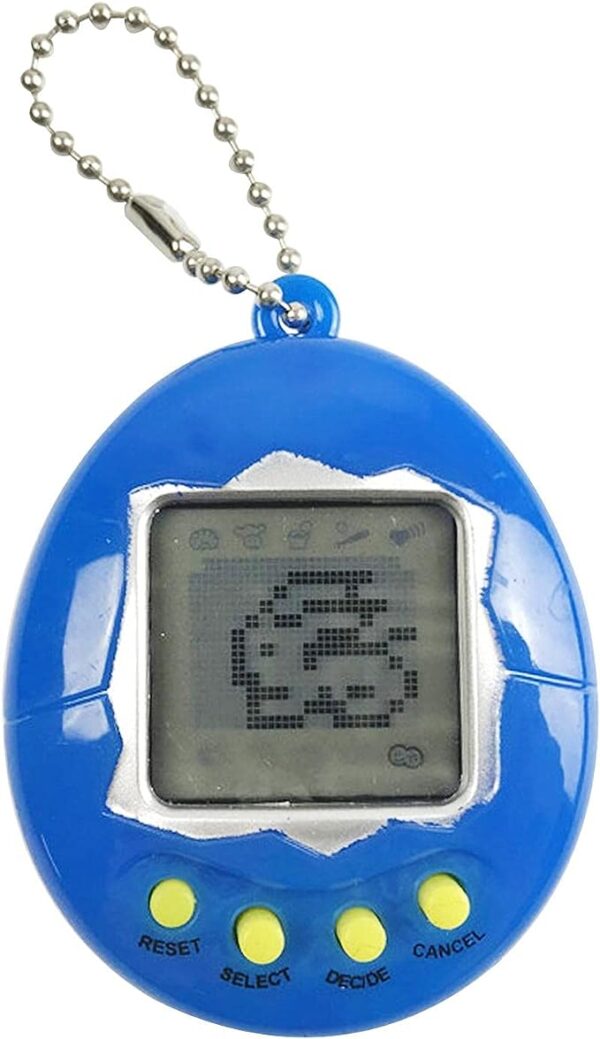 Virtual pet™ - Vriendschap in je zak - Virtueel huisdier Blauw | Educatief Speelgoed - Afbeelding 1