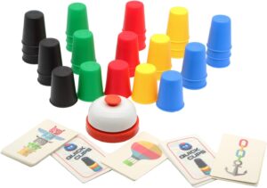 Cup Game™ | Wees de snelste in stapelen - Stapelspel | Educatief Speelgoed