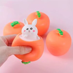 Squeeze Carrot™ - Squish, squeeze en ontstress - Fidget Speelgoed Set van 3 | Educatief Speelgoed