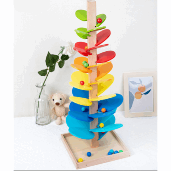 Woods™ - Speelse Takken - Regenboogboom Regenboogboom L - 61 cm | Educatief Speelgoed - Afbeelding 1