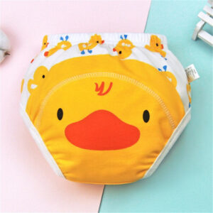 Reusable Diaper™ - Comfortabele luierpret in stijl - Herbruikbare zindelijkheidsluier Eend (maat M - 13-15 kg) | Educatief Speelgoed