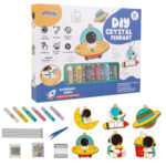 Pendant Craft Set™ - Kunst met een magisch vleugje - DIY Hangerset Ruimte | Educatief Speelgoed