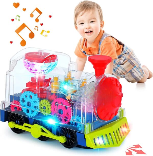 Train light™ - Fantastisch educatief - Lichtshow Trein | Educatief Speelgoed - Afbeelding 1