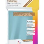 7 Wonders Sized Card Game Sleeves PRIME (67x103mm) clear (80) - Gamegenic