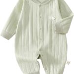 Mini Fashion™ - Knus&Comfortabel - Baby Pyjama Groen / 59 (0–3 maanden) | Educatief Speelgoed