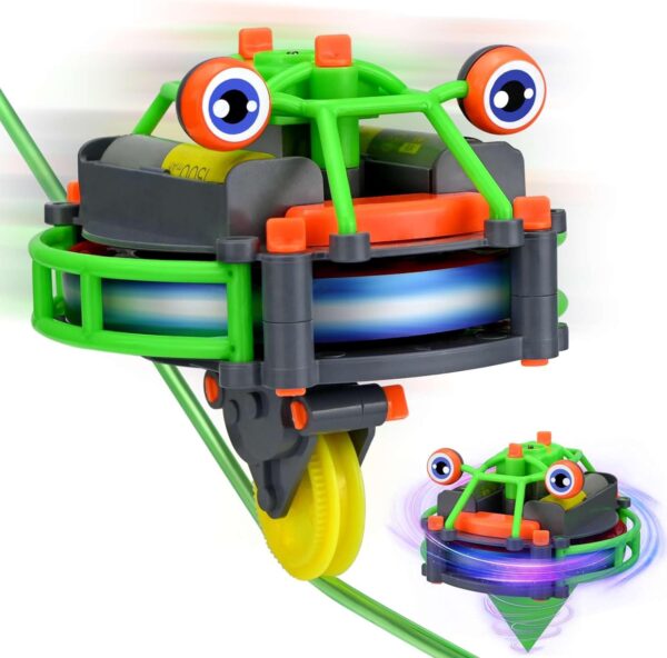 Unicycle Robot™ - Balanceerplezier - Robotspeelgoed Groen | Educatief Speelgoed - Afbeelding 1