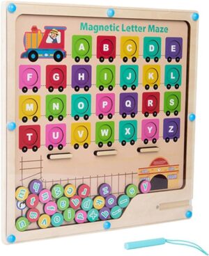 Magnetic Maze™ - Magisch Leeravontuur - Puzzelspel Alfabet | Educatief Speelgoed