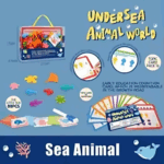 Rainbow Teddy Bears Toys™ - Educatief&Creatief - Regenboog Telberen Beertjes (Zeedieren) | Educatief Speelgoed