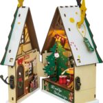 Robotime miniatuur DIY kit - Twinkling Christmas House