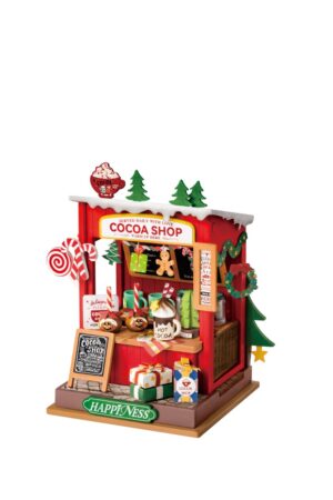 Robotime miniatuur DIY kit - Cocoa Shop
