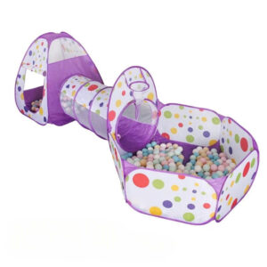 Fun Fort - Gooien&Gieren - Kinder Speeltent Paars | Educatief Speelgoed