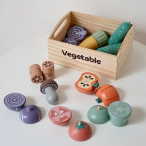 Cutting Play Set™ – Snij&Speelplezier– Keuken Speelgoed Groenten | Educatief Speelgoed