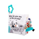 Soft Sensory Book– Voelen&Ontdekken– Baby Boekje Jungle | Educatief Speelgoed