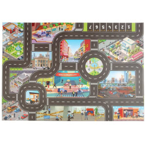 Car adventure™ - Toverstad Speelmat In de stad | Educatief Speelgoed