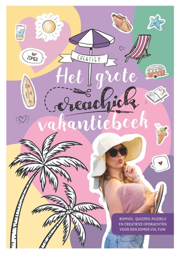 Boek - Het grote CreaChick vakantieboek - Afbeelding 1