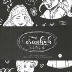 CreaChick Schetsboek - Black