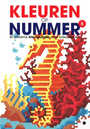 Kleurboek - Kleuren op nummer 8