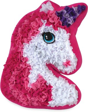 DIY Pillow™ - Pluizige pret - Pluche Eenhoorn kussen | Educatief Speelgoed