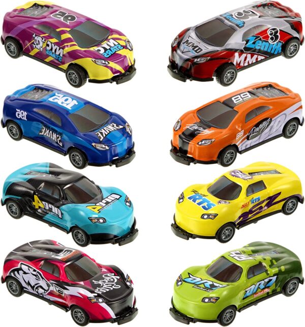 Stunt Cars™ - Urenlang vermaak - Speelgoedauto 4 + 4 GRATIS | Educatief Speelgoed - Afbeelding 1