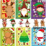Christmas Stickerset™ - Speelse Winterwonderen - Stickervel Kerst | Educatief Speelgoed