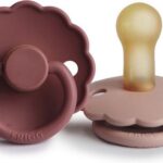 Fopspeen Frigg Daisy 6-18mnd Baby Blush/Woodchuck 2st.