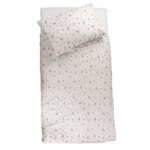 Dekbedovertrek + Kussensloop Peuterbed Funnababy 120x150 Grass/Pink