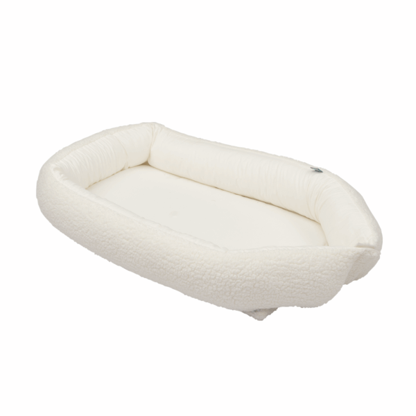 Babynest Funnababy Teddy Off White - Afbeelding 1