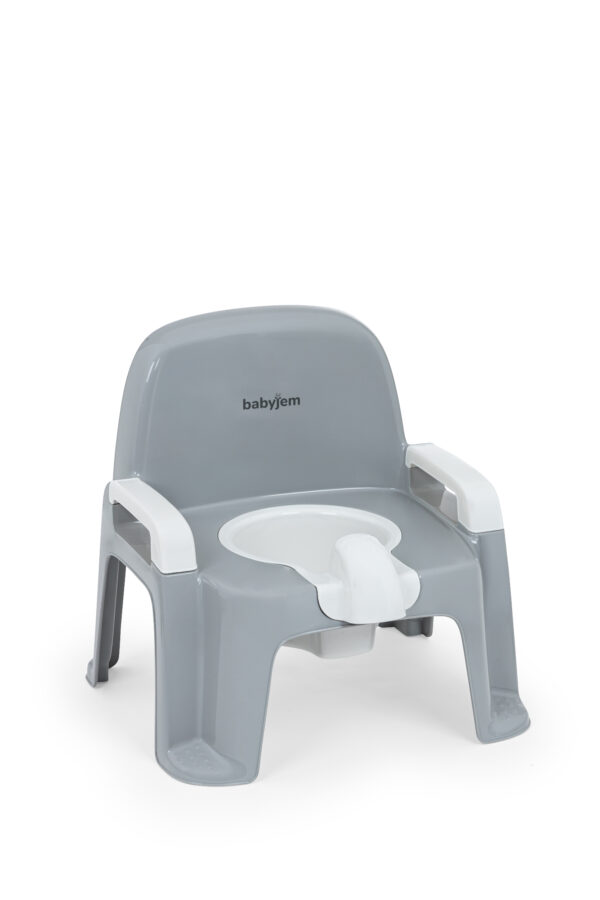 Babypotje Babyjem Grey/White - Afbeelding 1