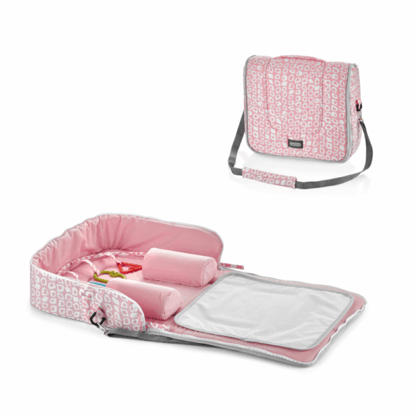 Babynest BabyJem Draagbaar Roze - Afbeelding 1
