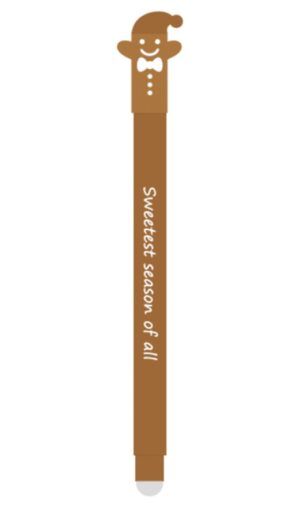 Gelpen Animal Erase-it - Peperkoekmannetje