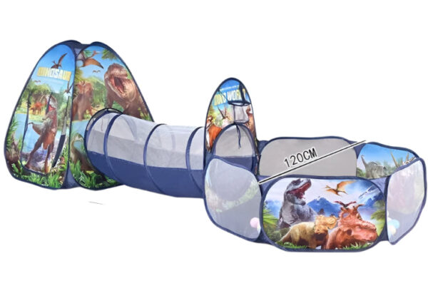 Fun Fort - Gooien&Gieren - Kinder Speeltent Dinosaurus | Educatief Speelgoed - Afbeelding 1