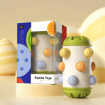 Sensory Baby Roll™ - Kruip&Grijp - Sensorisch Speelgoed Groen (groot) | Educatief Speelgoed