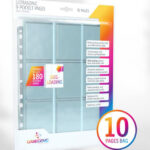 Ultrasonic 9-Pocket Pages Sideloading Pack (10) - Gamegenic