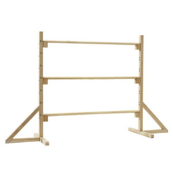 Hobby Horse - houten hindernis met steunberen - Afbeelding 1