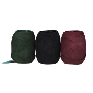 Cadeaulint - 3x - fluweel kerst