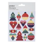 Stickers - 3 vellen - kerstvreugde