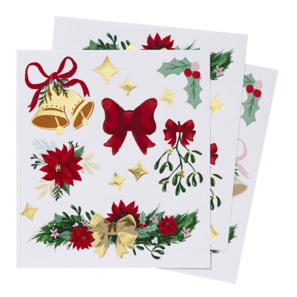 Stickers - kerststrikken - Afbeelding 1