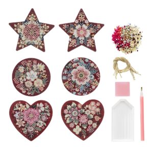 Panduro DIY kit - Diamond X-Mas Ornaments