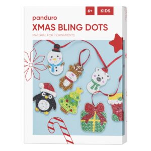 Panduro Junior DIY kit - X-Mas Bling Dots