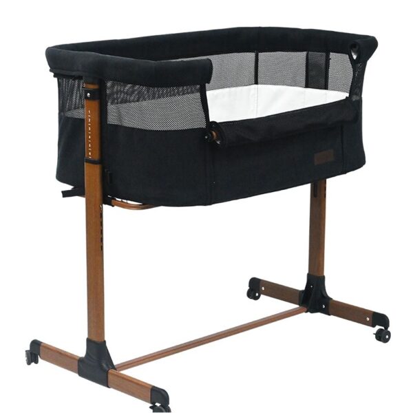 Co-Sleeper Novi at Home® Goodnight Premium Walnut/Brilliant Black - Afbeelding 1