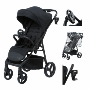 Buggy Titanium Baby Solid Elite XL Lush Black