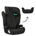 Autostoel Novi Baby® James Go V2 i-Size Gordel Black