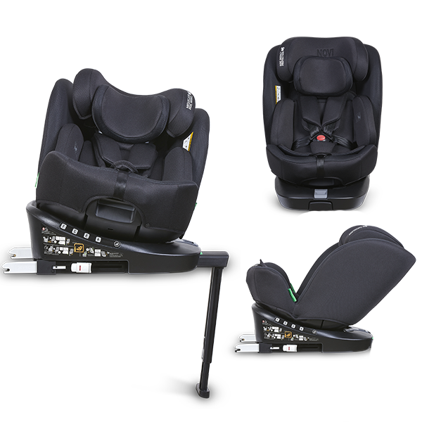 Autostoel Novi Baby® Donna Go I-SIZE 360° Isofix Black/Mesh - Afbeelding 1