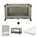 Set Compleet | Campingbed Novi Baby® Nicky Sand