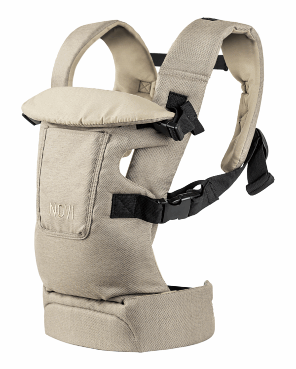 Buikdrager Novi Baby® Mikky Solid Sand - Afbeelding 1