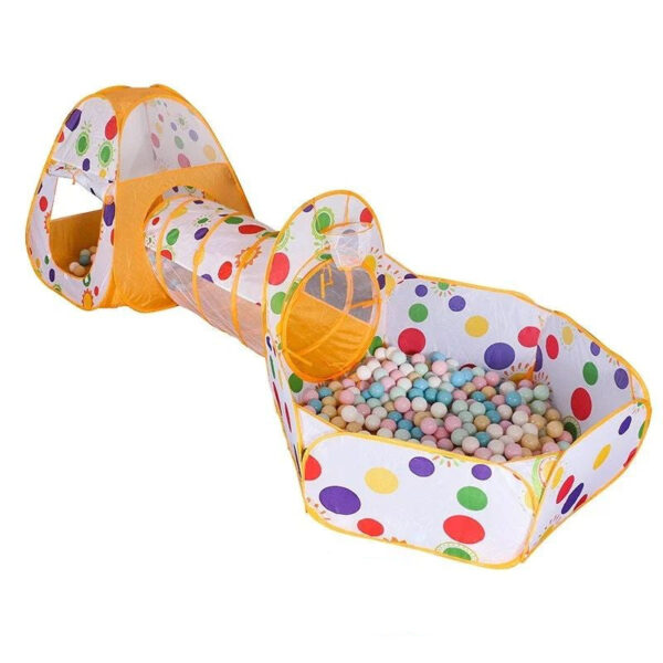 Fun Fort - Gooien&Gieren - Kinder Speeltent Oranje | Educatief Speelgoed - Afbeelding 1