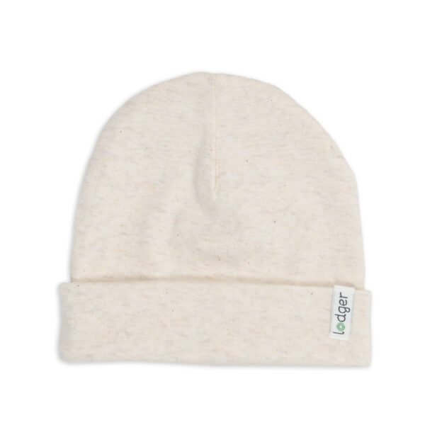 Muts Lodger Beanie Melange Birch 0-6mnd - Afbeelding 1