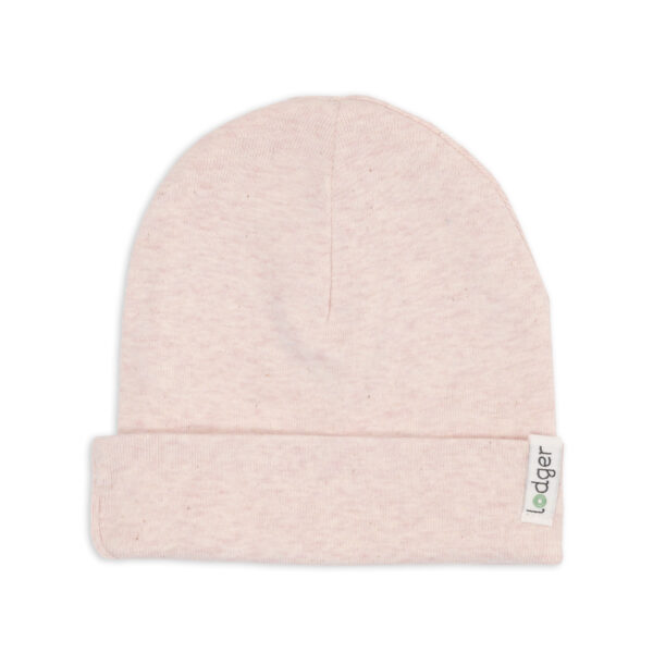 Muts Lodger Beanie Melange Tan 0-6mnd - Afbeelding 1