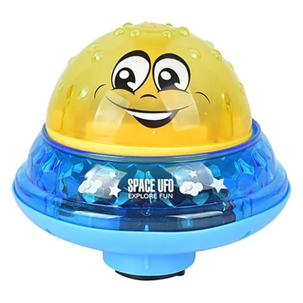 Bath Buddies™ - Magische Badtijd - LED Waterspray Bal Geel | Educatief Speelgoed - Afbeelding 1